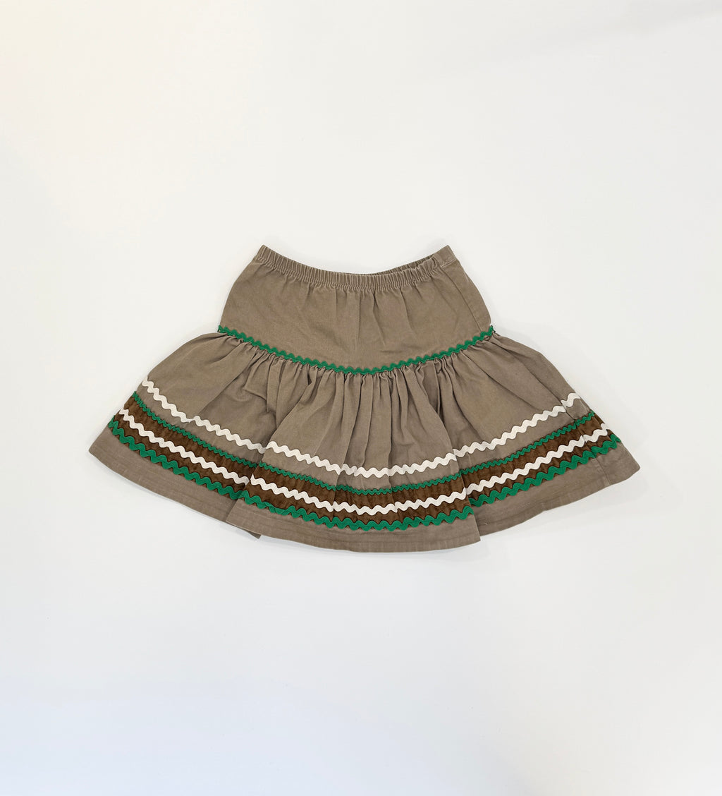 Vintage 70s Prairie Girls Skirt (size 8)