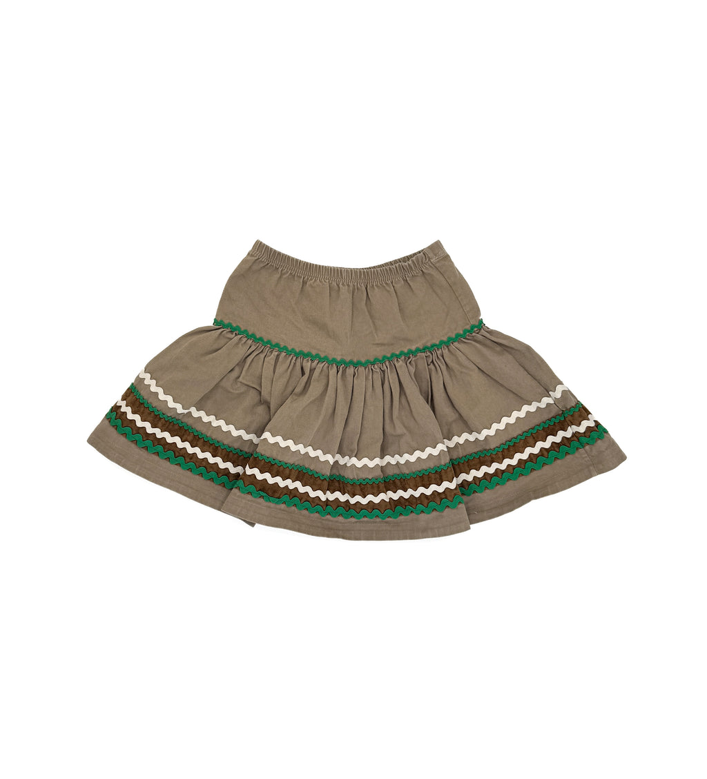 Vintage 70s Prairie Girls Skirt (size 8)