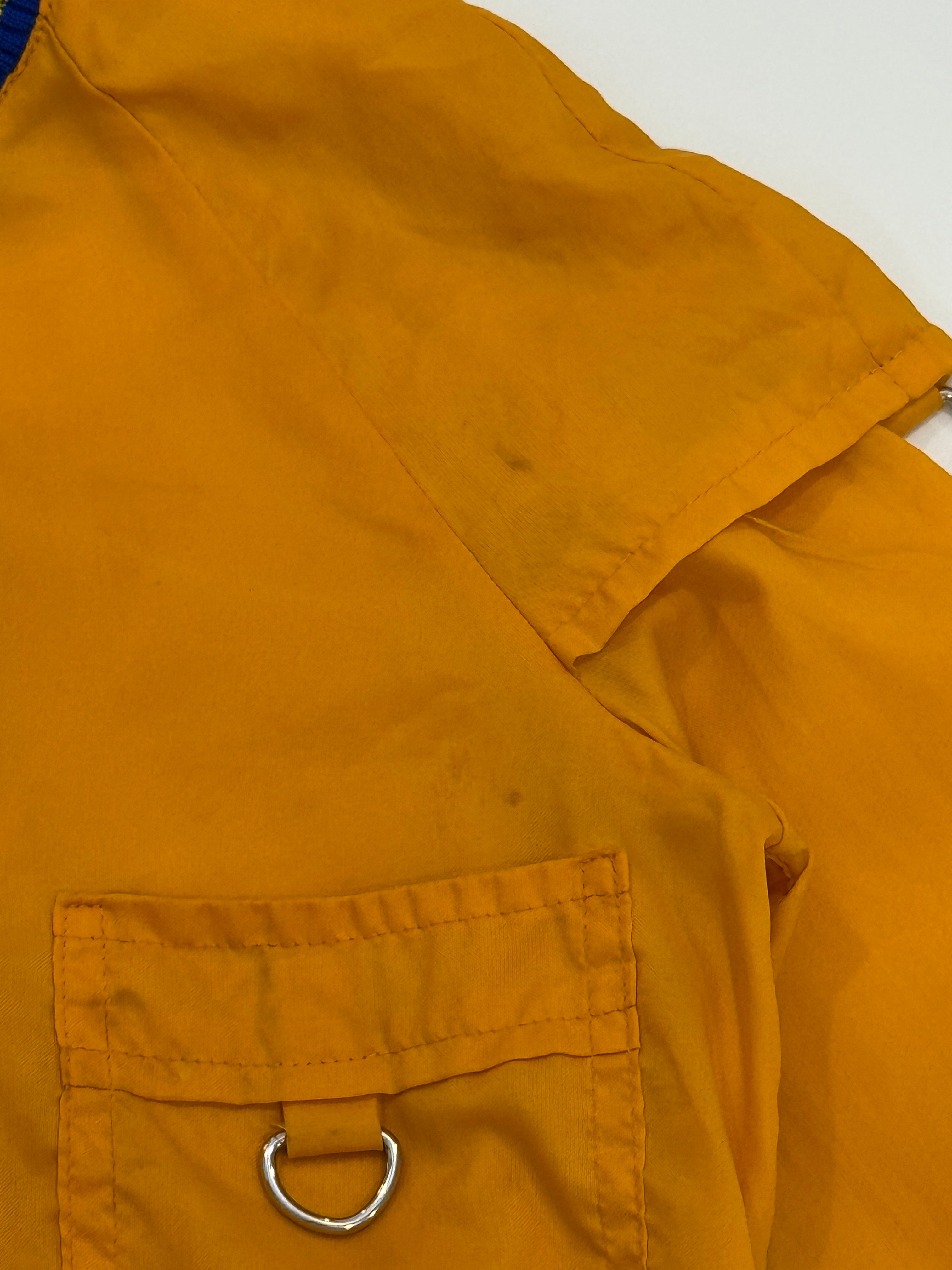 Vintage 80s Nylon Varsity Jacket (size 2)