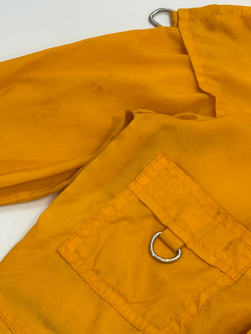 Vintage 80s Nylon Varsity Jacket (size 2)