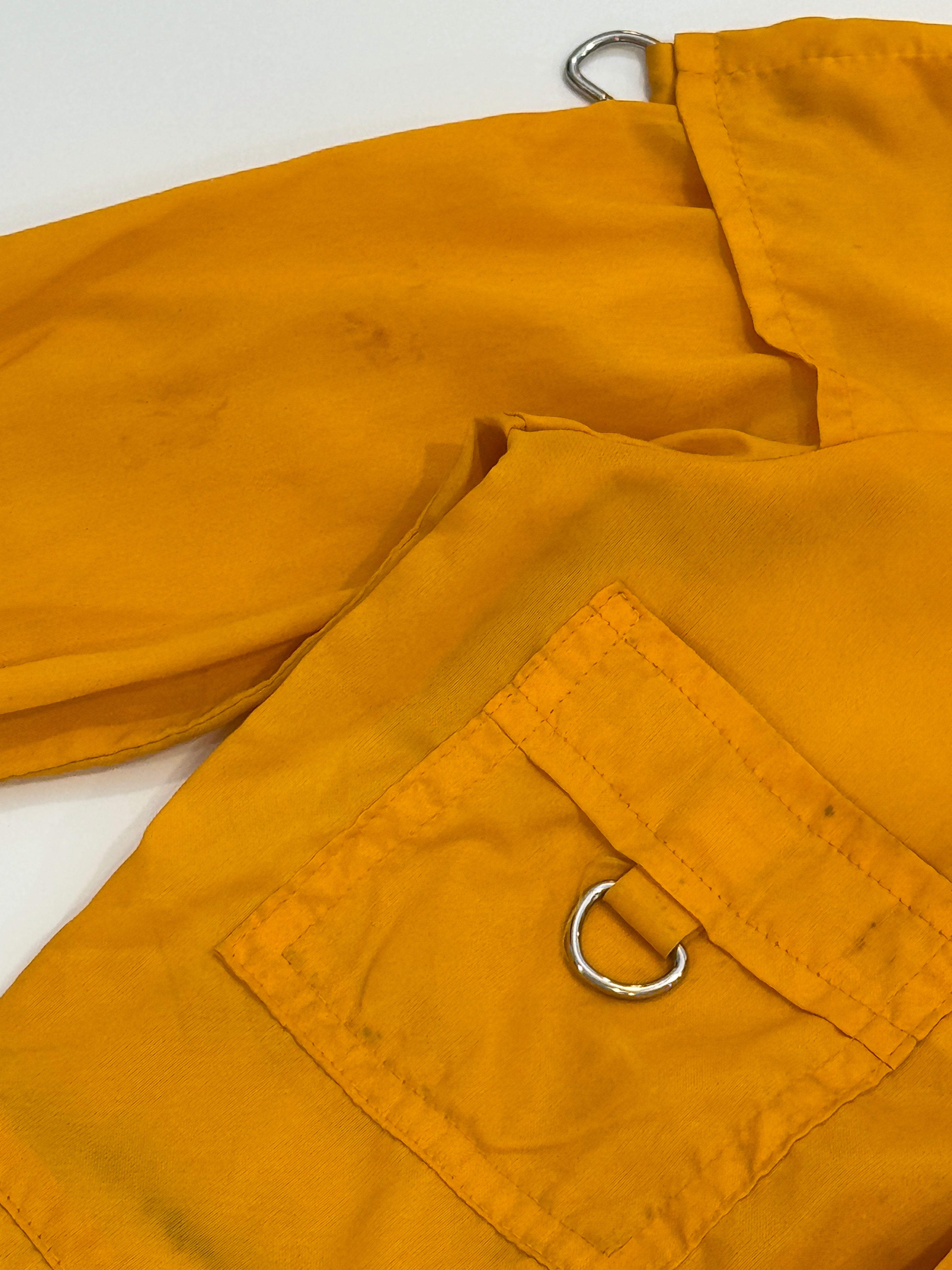 Vintage 80s Nylon Varsity Jacket (size 2)