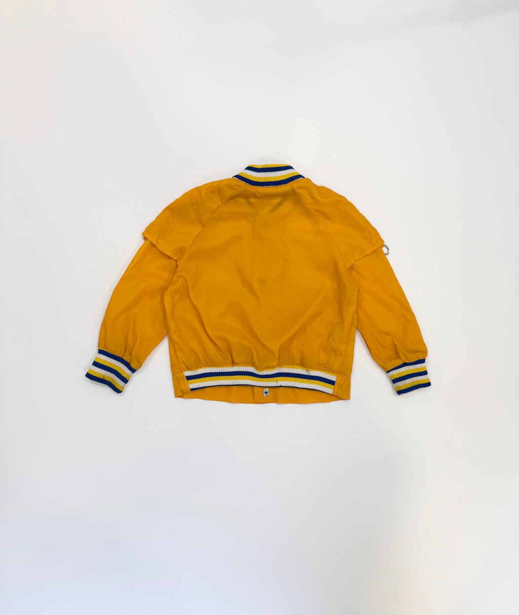 Vintage 80s Nylon Varsity Jacket (size 2)