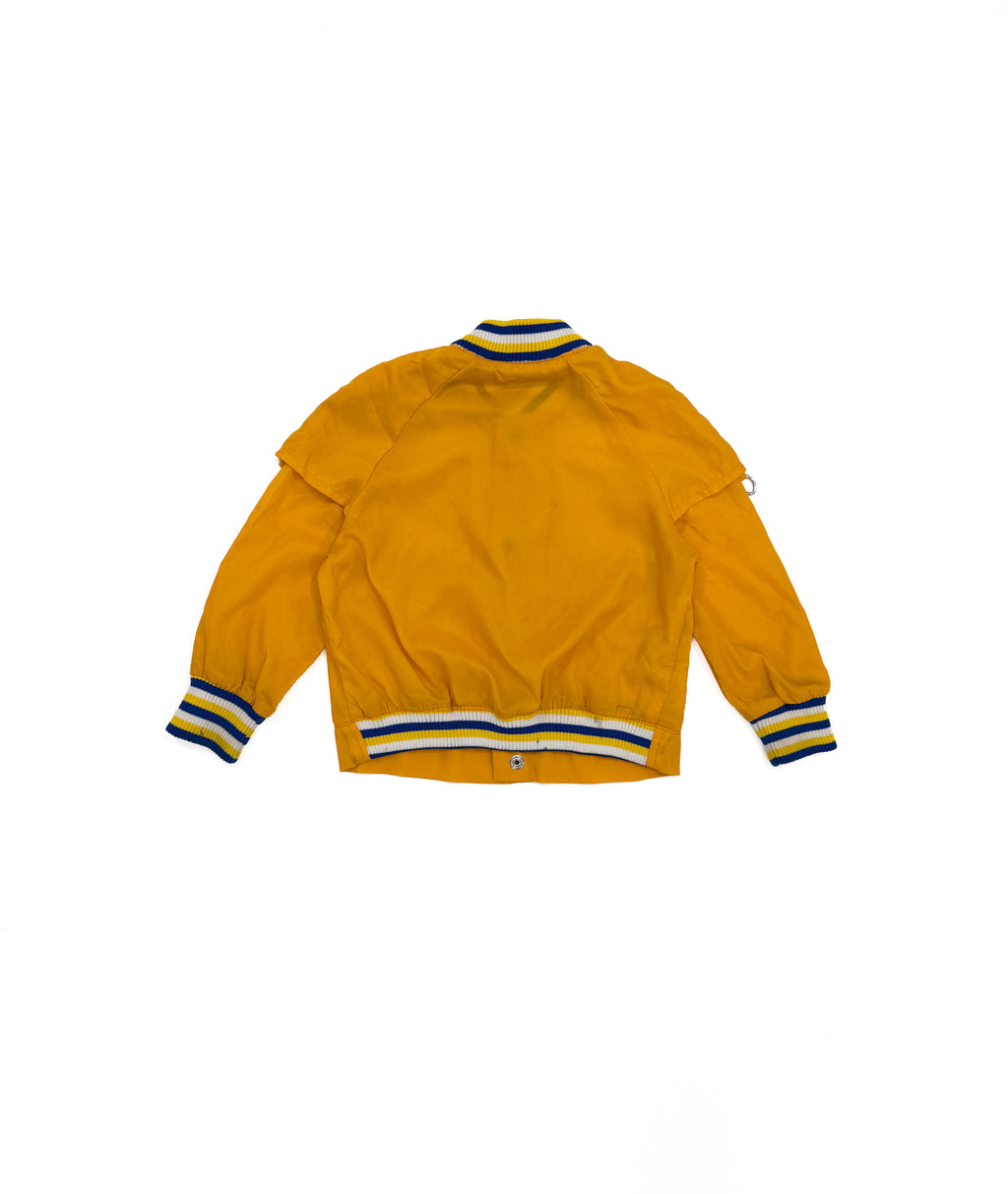 Vintage 80s Nylon Varsity Jacket (size 2)