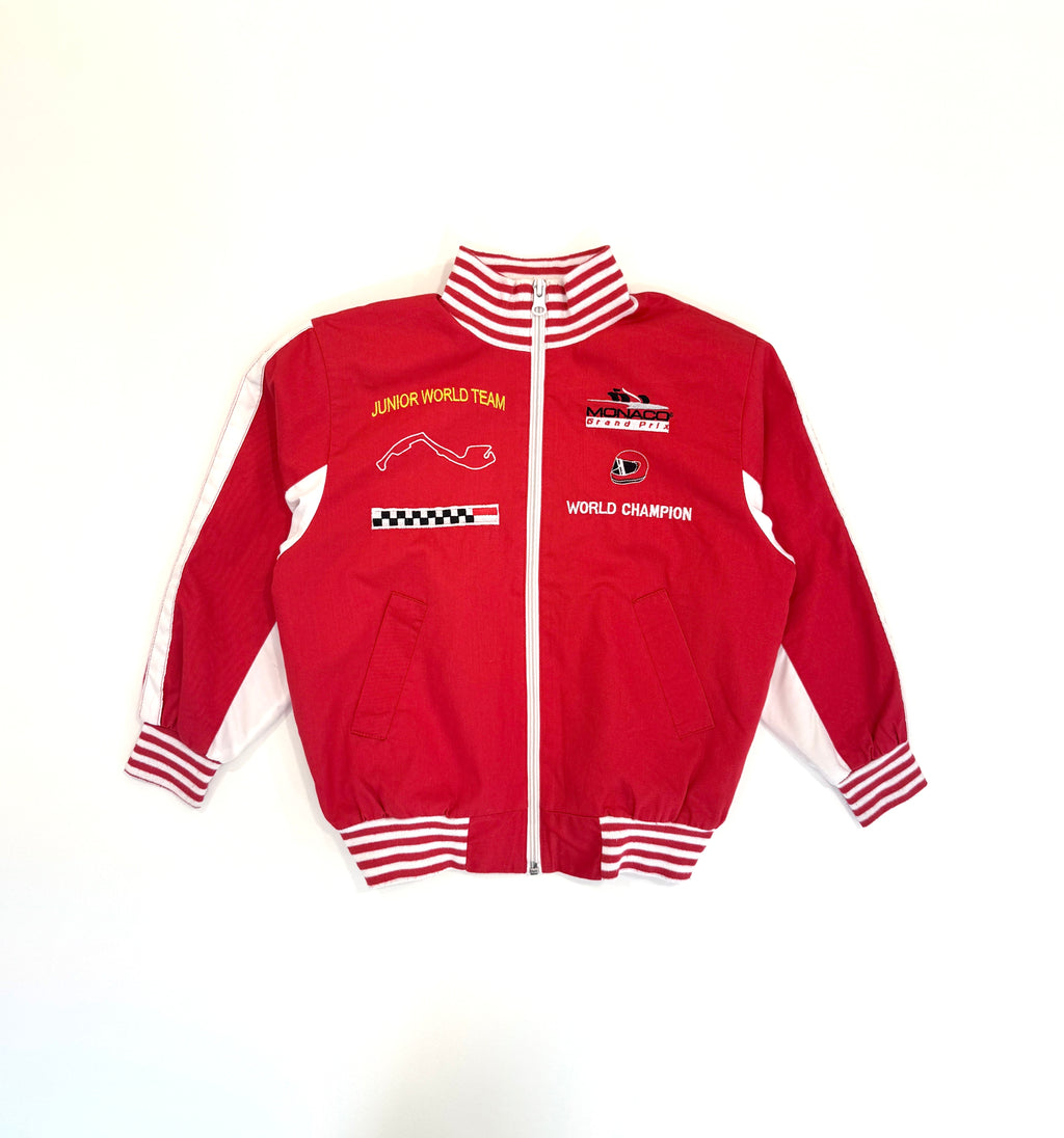 Vintage 1998 Monaco Grand Prix Kids Racing Jacket (size 6/8)