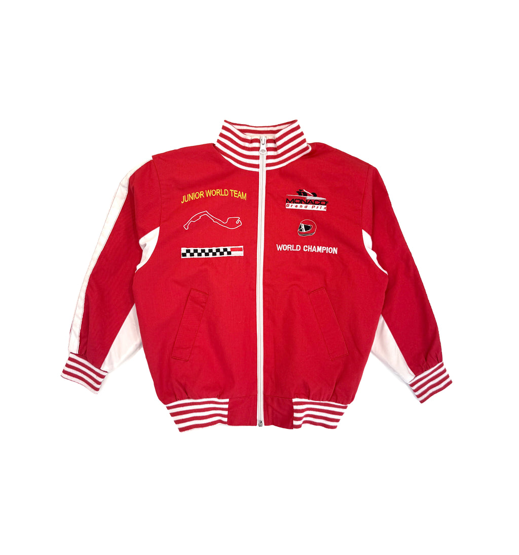 Vintage 1998 Monaco Grand Prix Kids Racing Jacket (size 6/8)