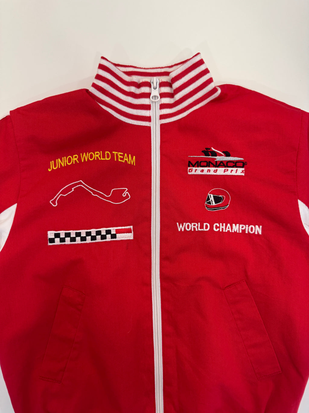 Vintage 1998 Monaco Grand Prix Kids Racing Jacket (size 6/8)