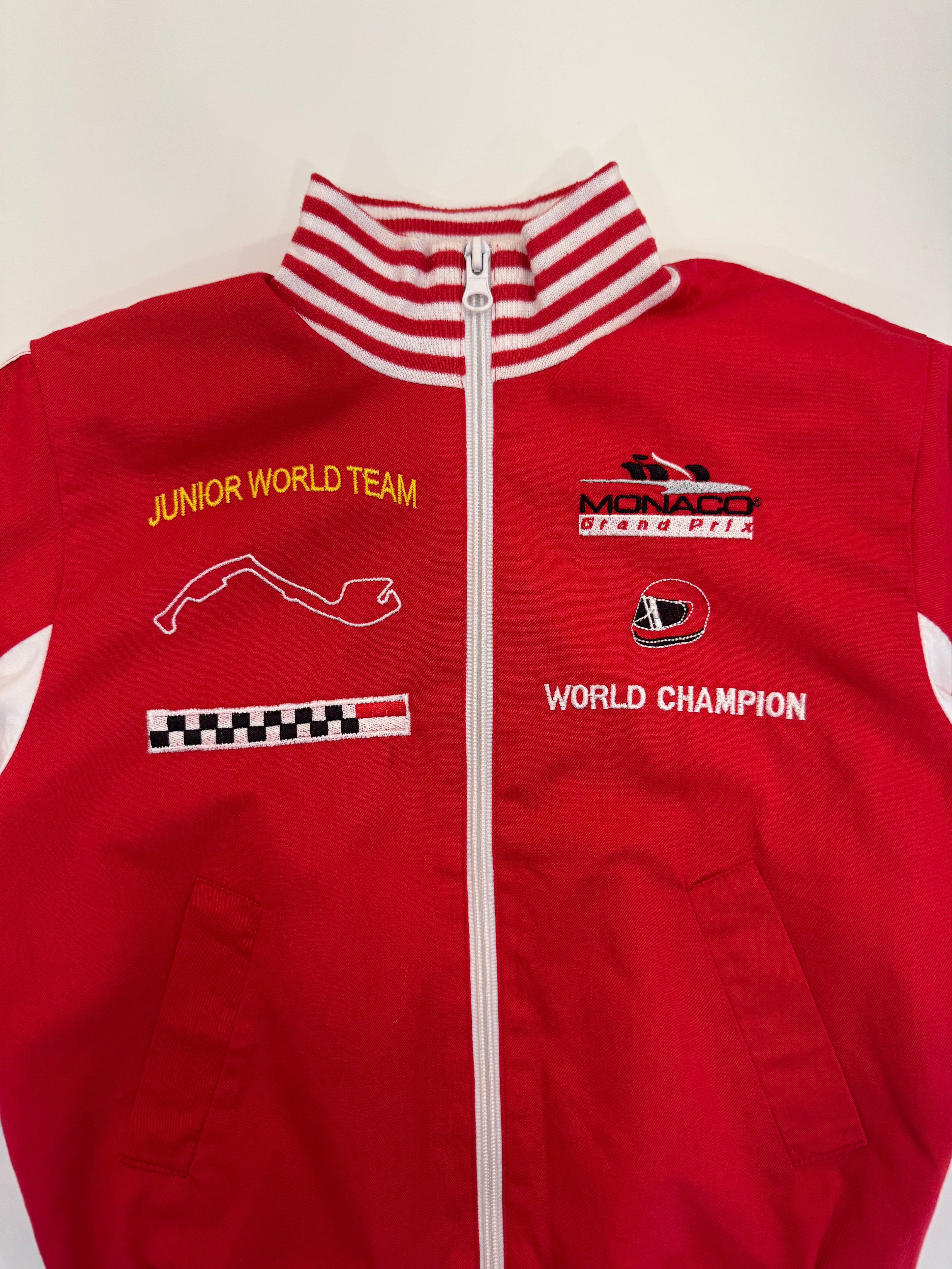 Vintage 1998 Monaco Grand Prix Kids Racing Jacket (size 6/8)