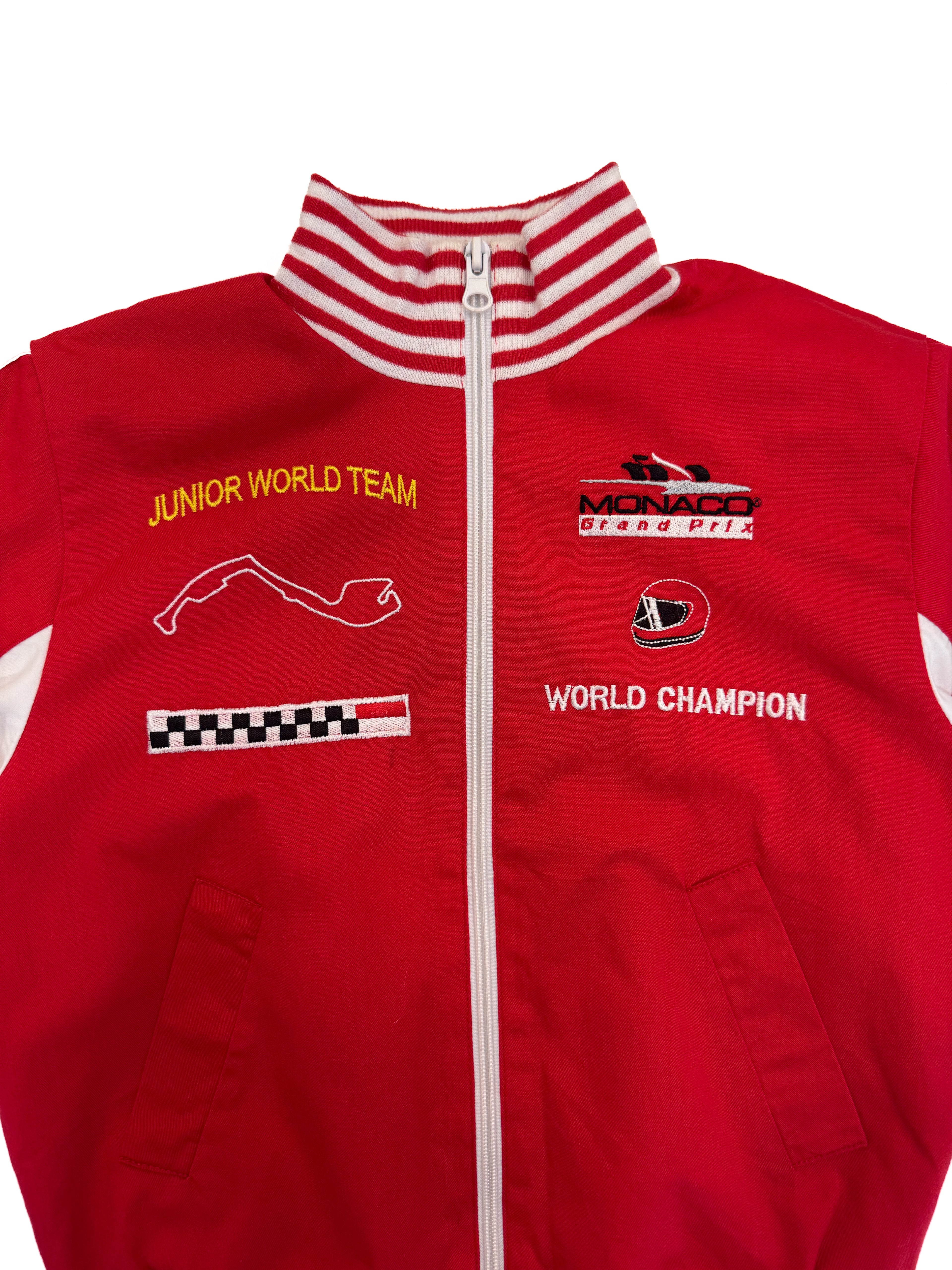 Vintage 1998 Monaco Grand Prix Kids Racing Jacket (size 6/8)