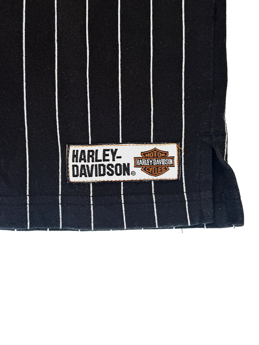 Harley Davidson Kids Prinstripe Baseball Jersey Shirt (size 6)