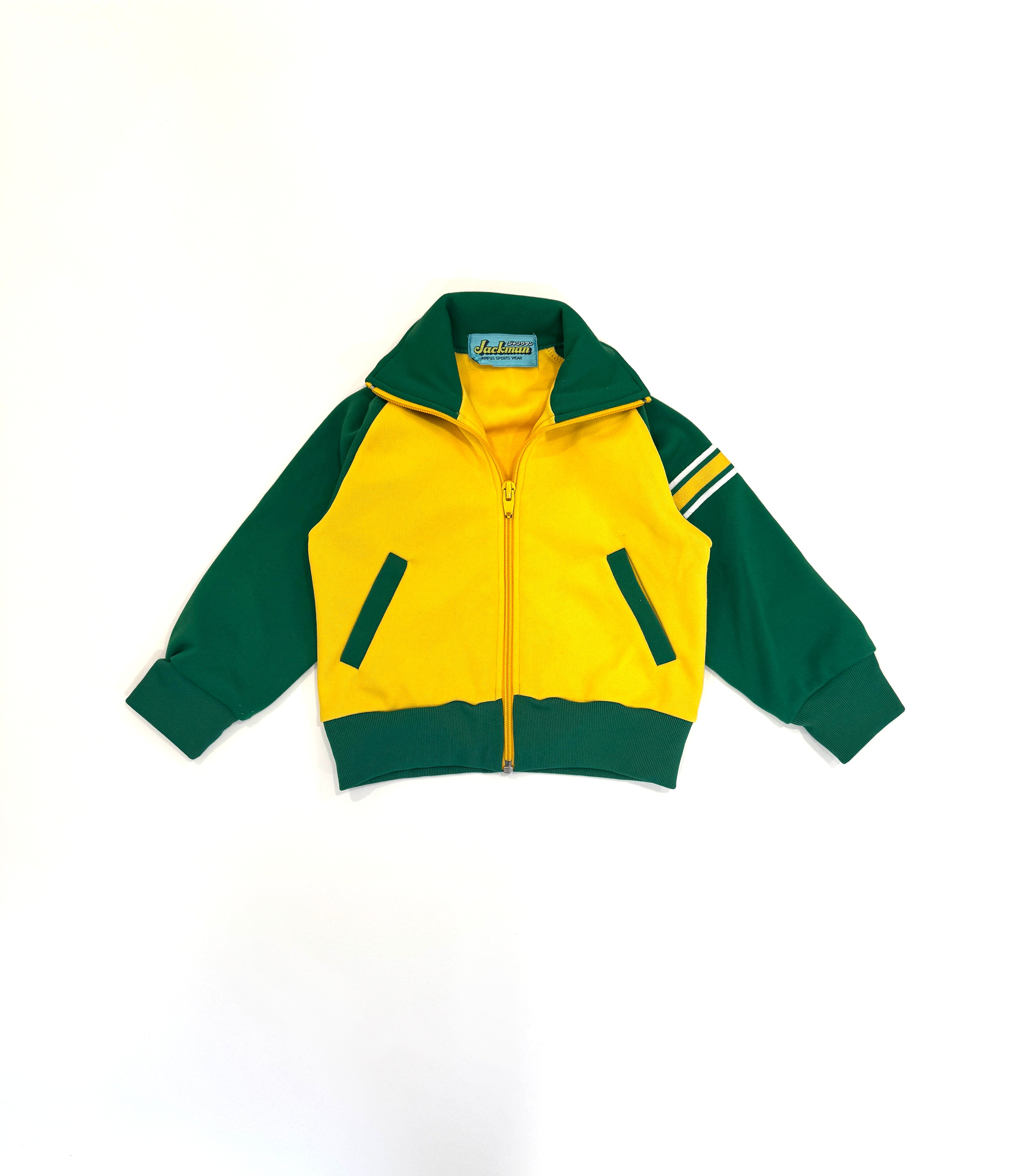 Vintage 70s Japanese Jackman Kids Track Jacket (size 4)