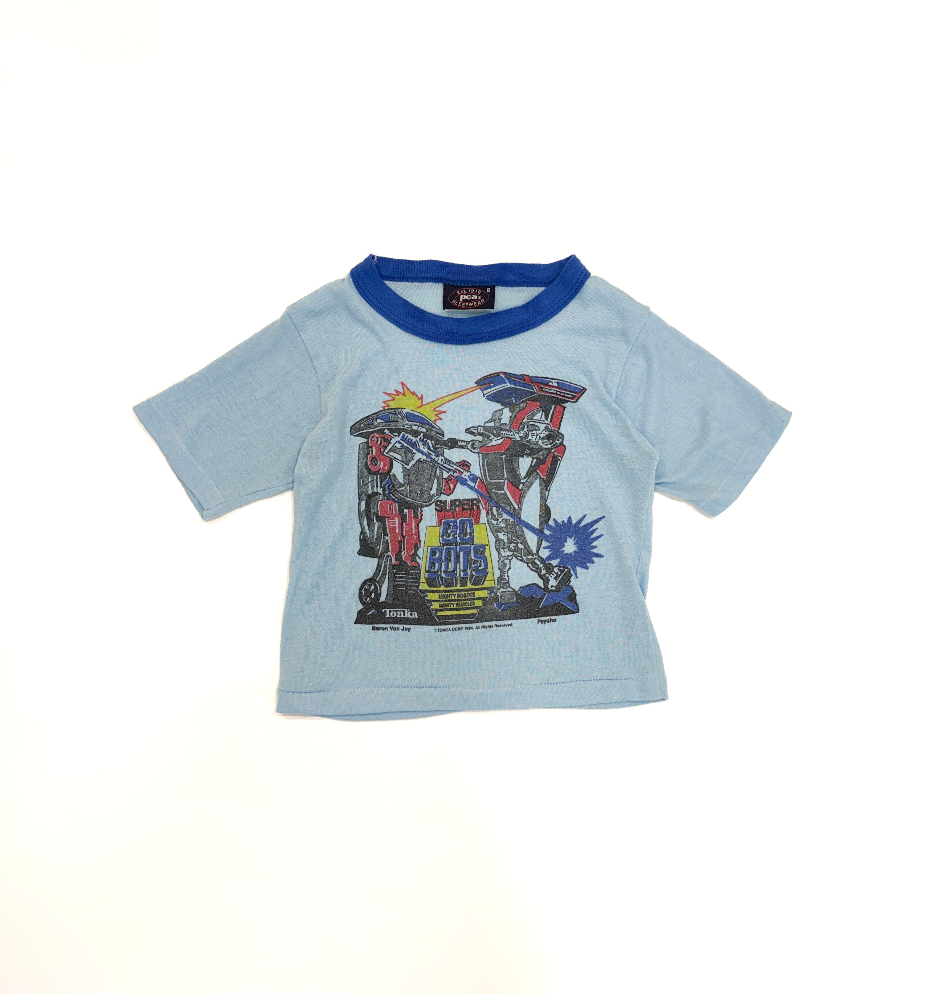 Vintage 80s Tonka GoBots Kids T-Shirt (size 5)