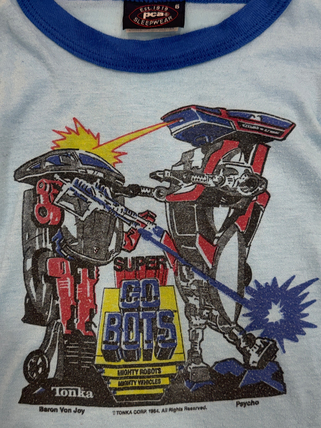 Vintage 80s Tonka GoBots Kids T-Shirt (size 5)