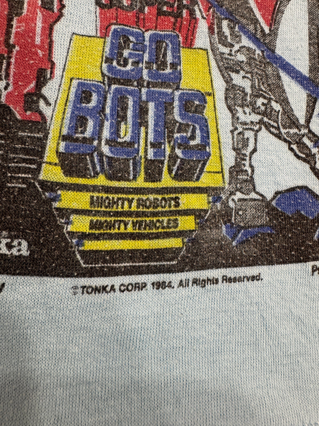 Vintage 80s Tonka GoBots Kids T-Shirt (size 5)