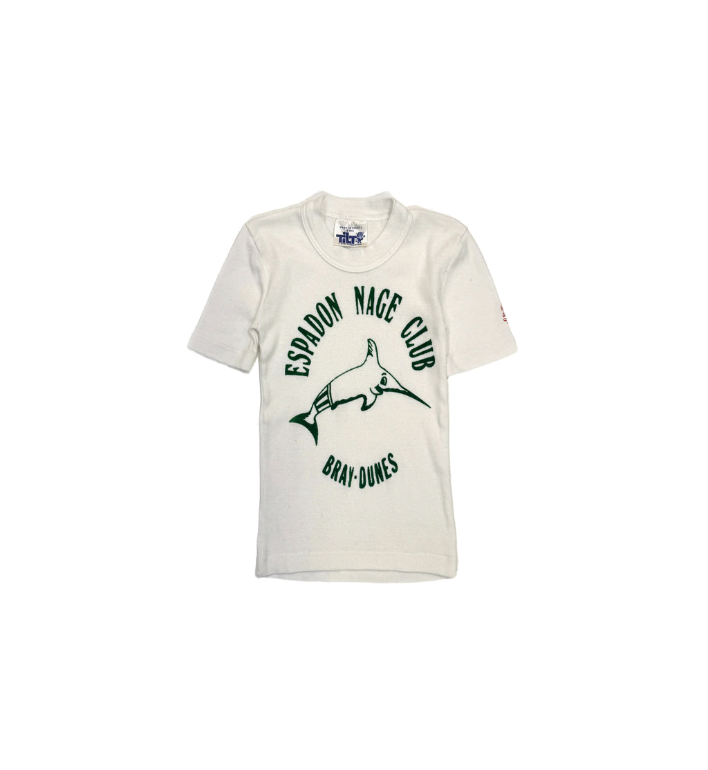 Vintage 70s French Swim Club T-Shirt (size 7/8)