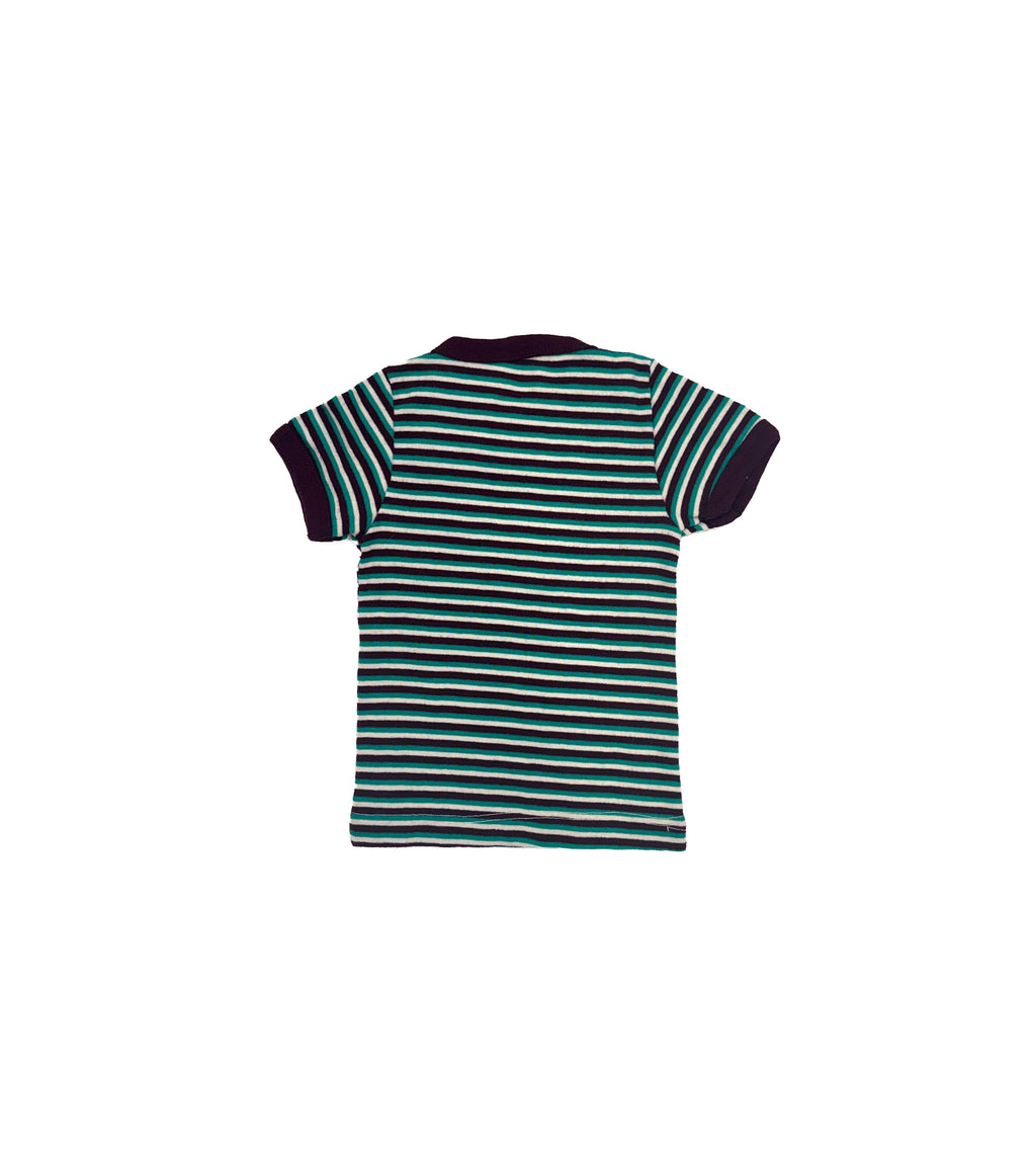 Vintage 70s Striped Ringer Tee (size 3/4)