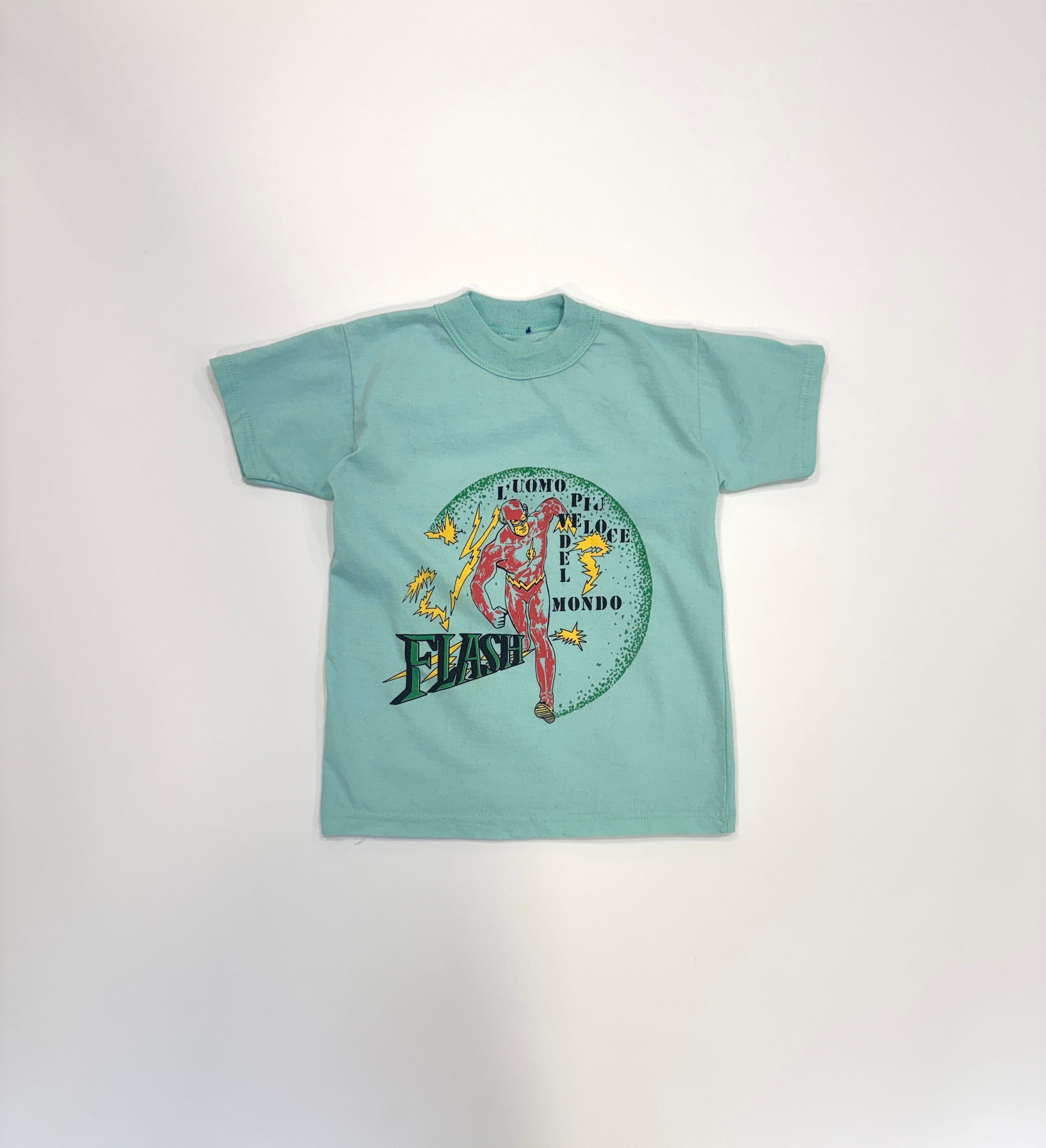 Vintage 80s Flash DC Comics Kids T-Shirt (size 3/4)
