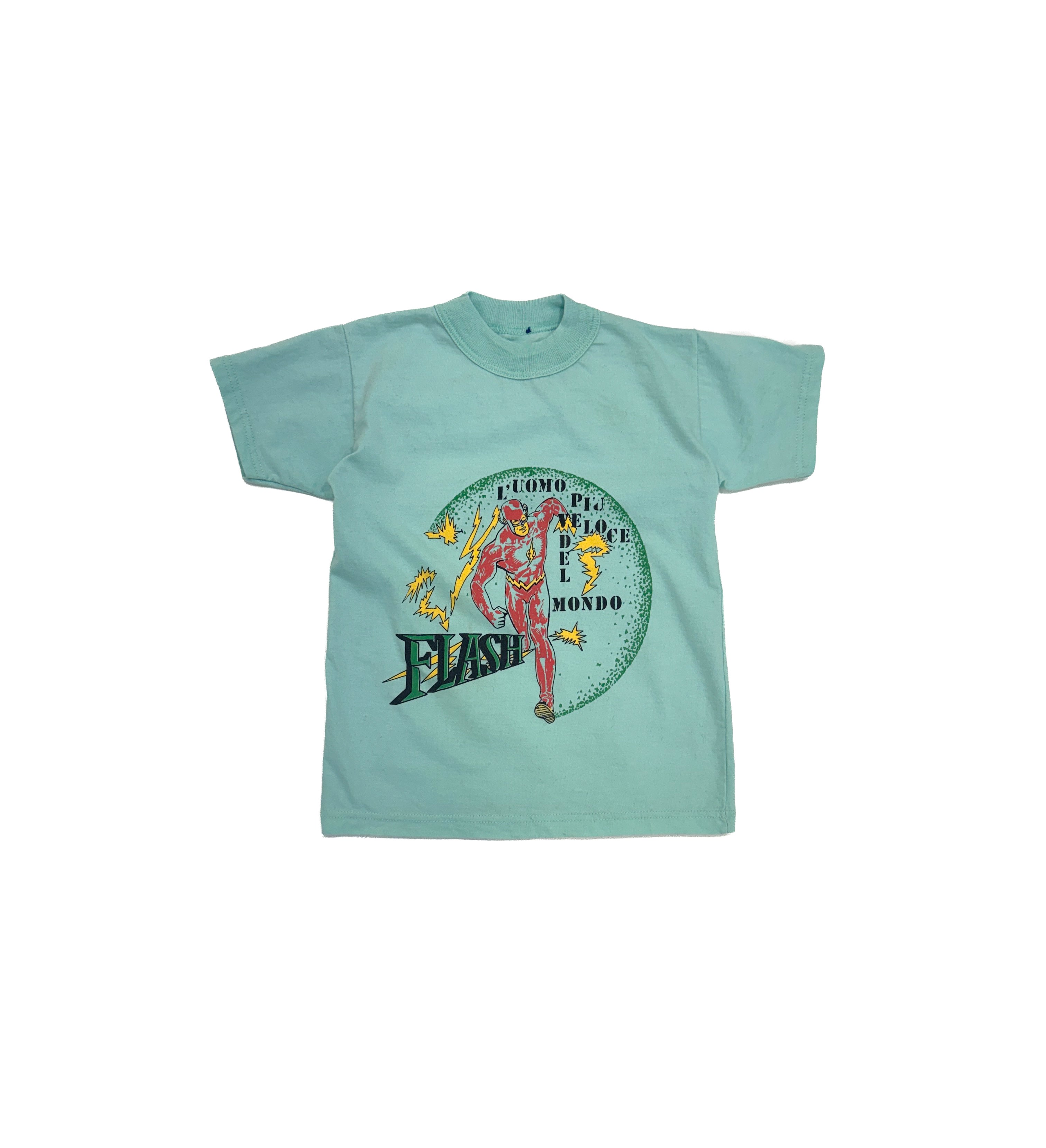 Vintage 80s Flash DC Comics Kids T-Shirt (size 3/4)