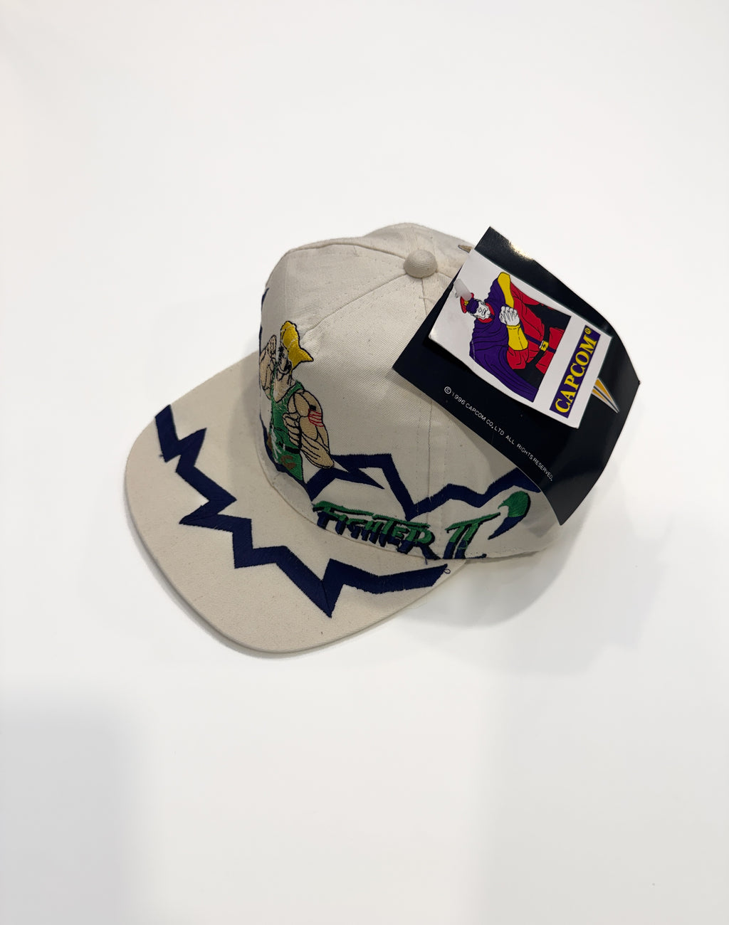 Vintage 1996 Street Fighter Snapback Cap (size 54)