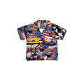 Vintage 90s Nascar Racing Print Camp Shirt (size 3/4)