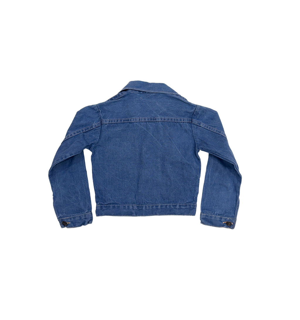 Vintage 70s Kids Denim Jacket (size 5/6)