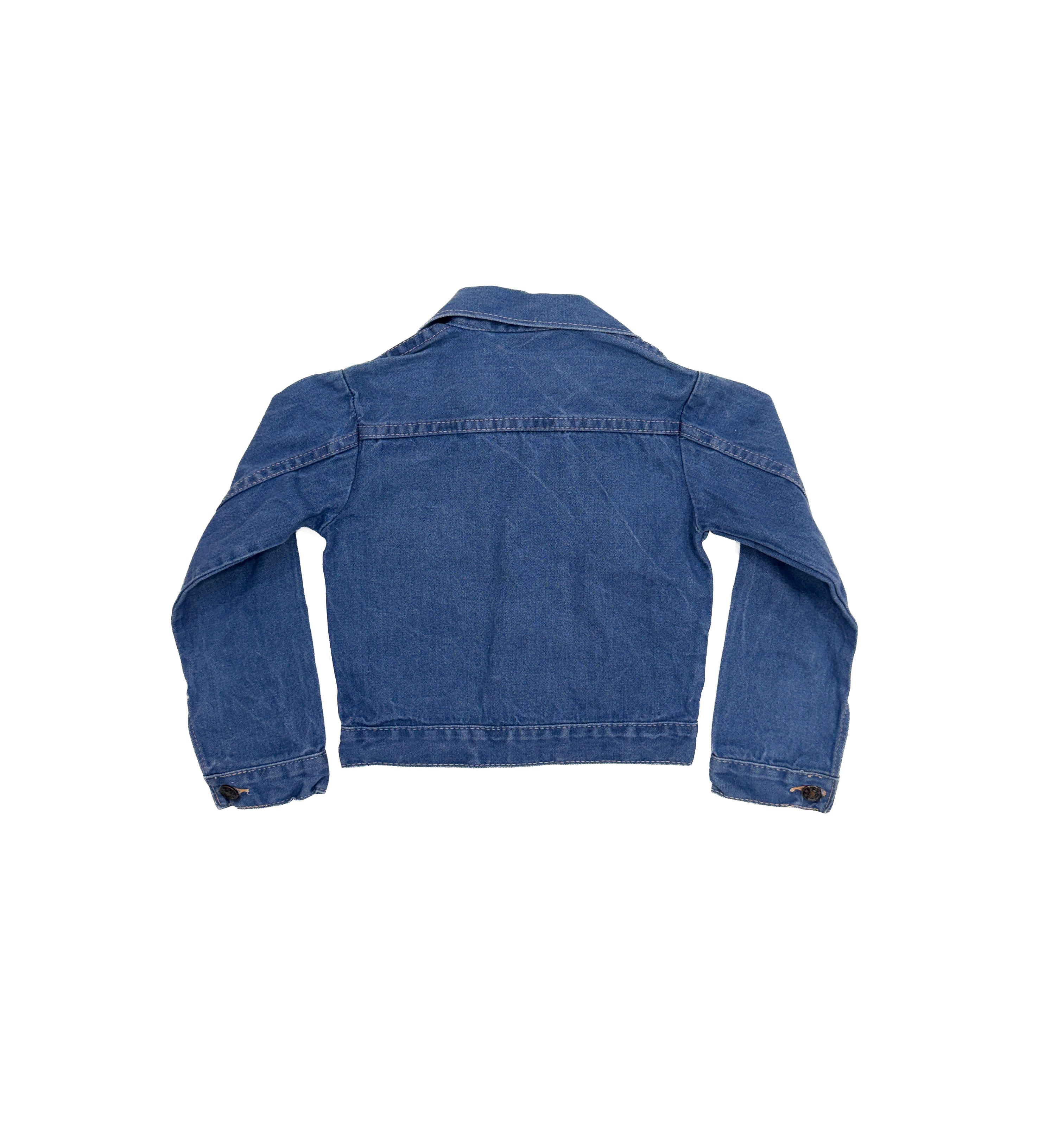 Vintage 70s Kids Denim Jacket (size 5/6)