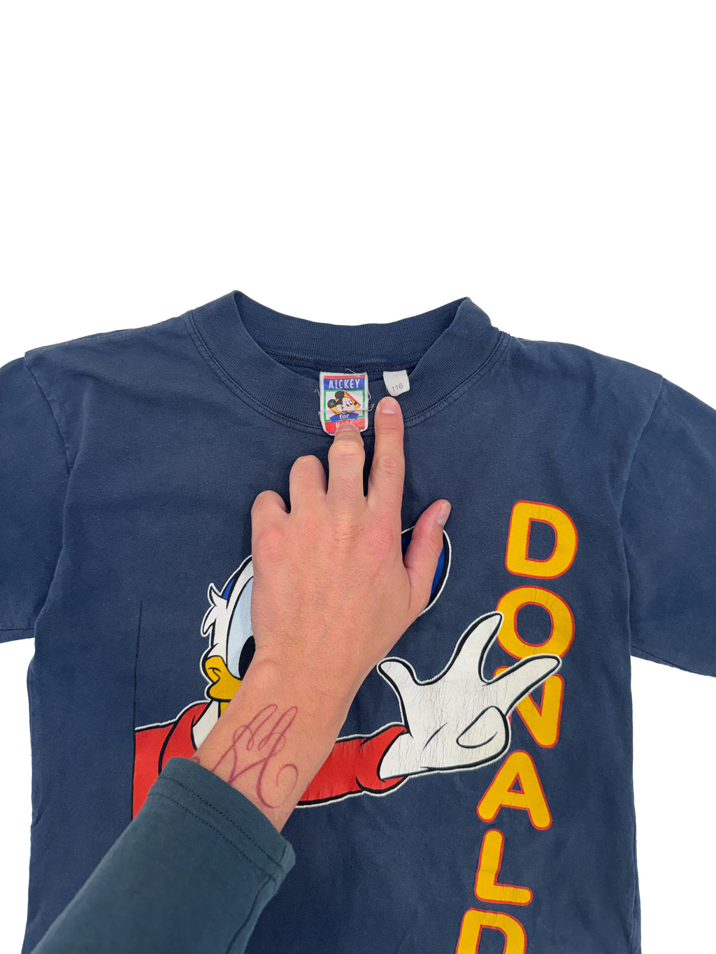 Vintage 90s Donald Duck Disney Graphic T-Shirt (size 5/6)