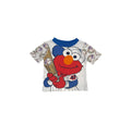 Vintage 90s Sesame Street Elmo Baseball All Over Print T-Shirt Kids (size 2/3)